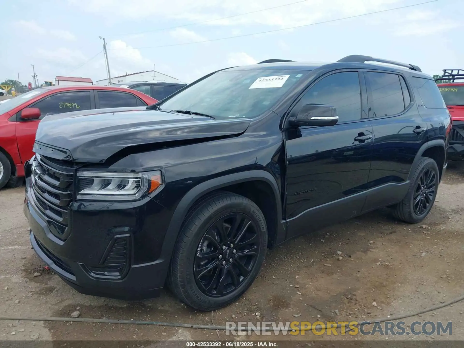 2 Photograph of a damaged car 1GKKNKL44PZ194191 GMC ACADIA 2023