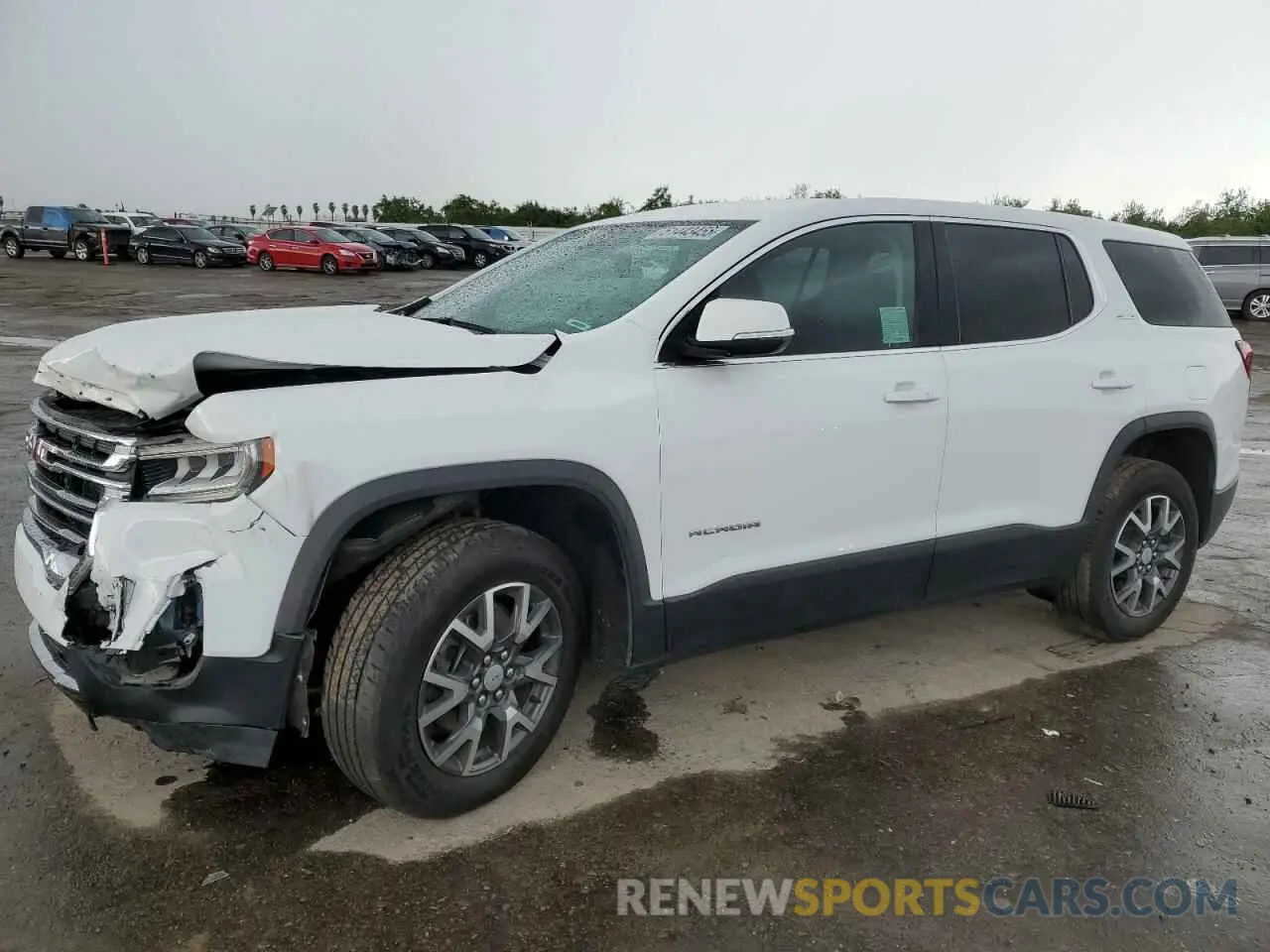 1 Photograph of a damaged car 1GKKNKL47PZ225448 GMC ACADIA 2023