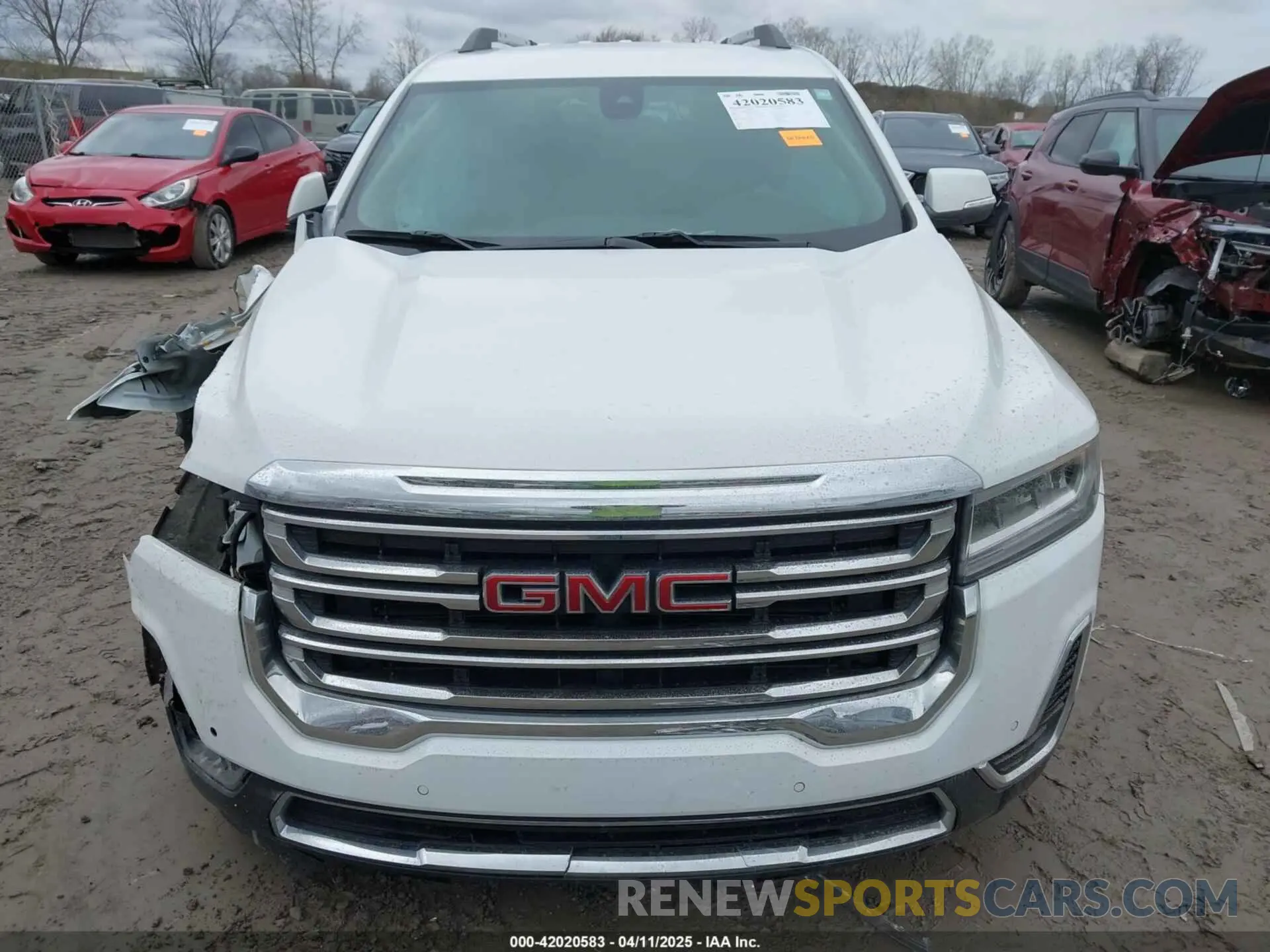12 Photograph of a damaged car 1GKKNKL48PZ170606 GMC ACADIA 2023