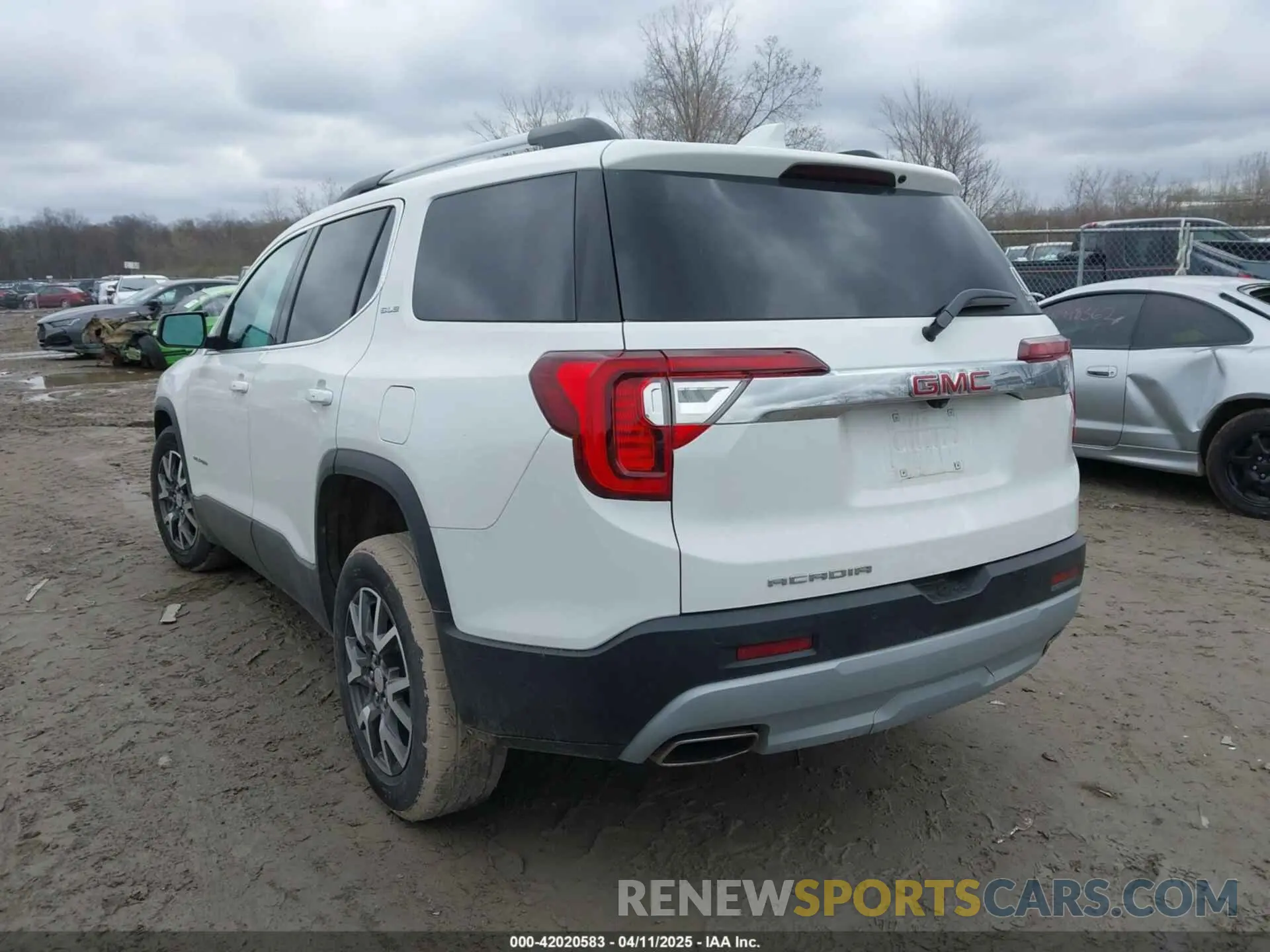 3 Photograph of a damaged car 1GKKNKL48PZ170606 GMC ACADIA 2023