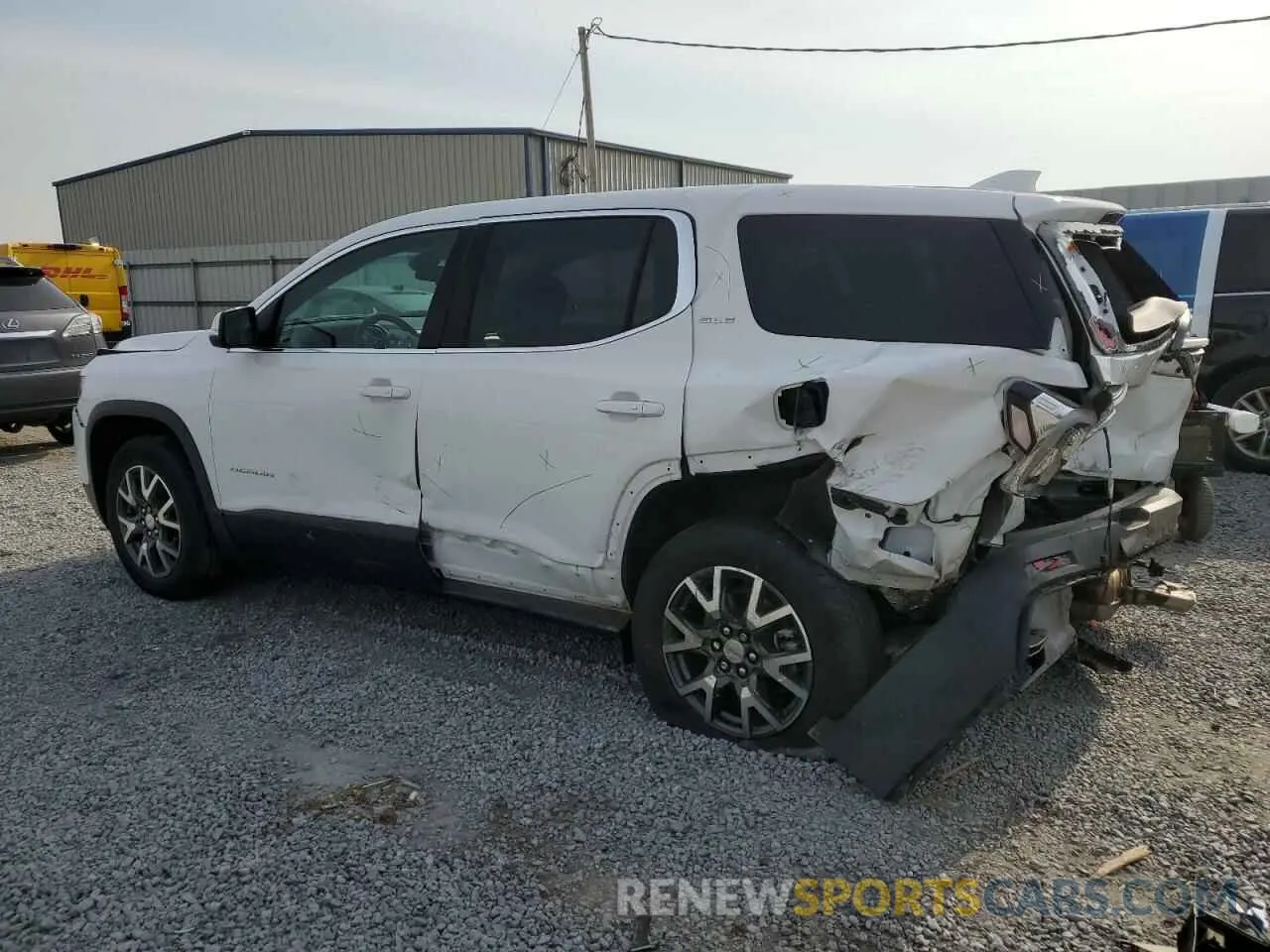2 Photograph of a damaged car 1GKKNKL48PZ240282 GMC ACADIA 2023