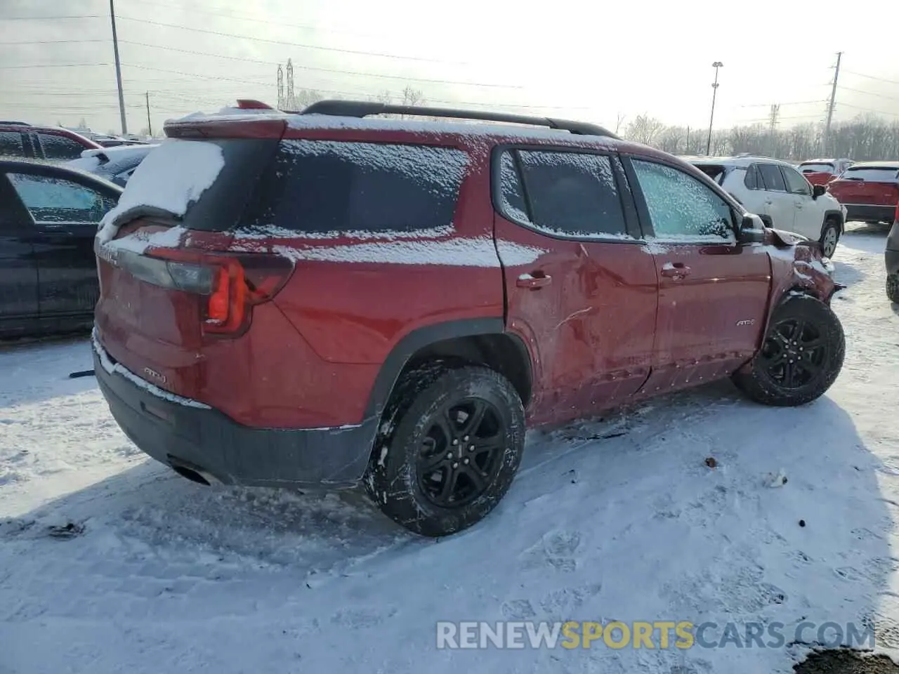 3 Photograph of a damaged car 1GKKNLLS2PZ113144 GMC ACADIA 2023