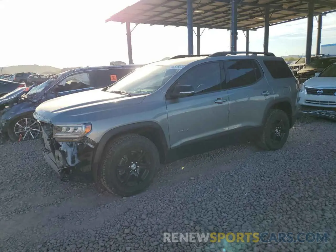 1 Photograph of a damaged car 1GKKNLLS3PZ203970 GMC ACADIA 2023