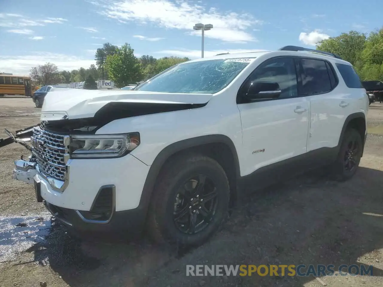 1 Photograph of a damaged car 1GKKNLLS4PZ165679 GMC ACADIA 2023