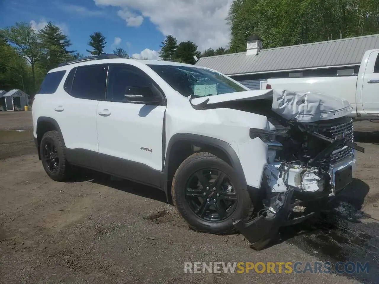 4 Photograph of a damaged car 1GKKNLLS4PZ165679 GMC ACADIA 2023