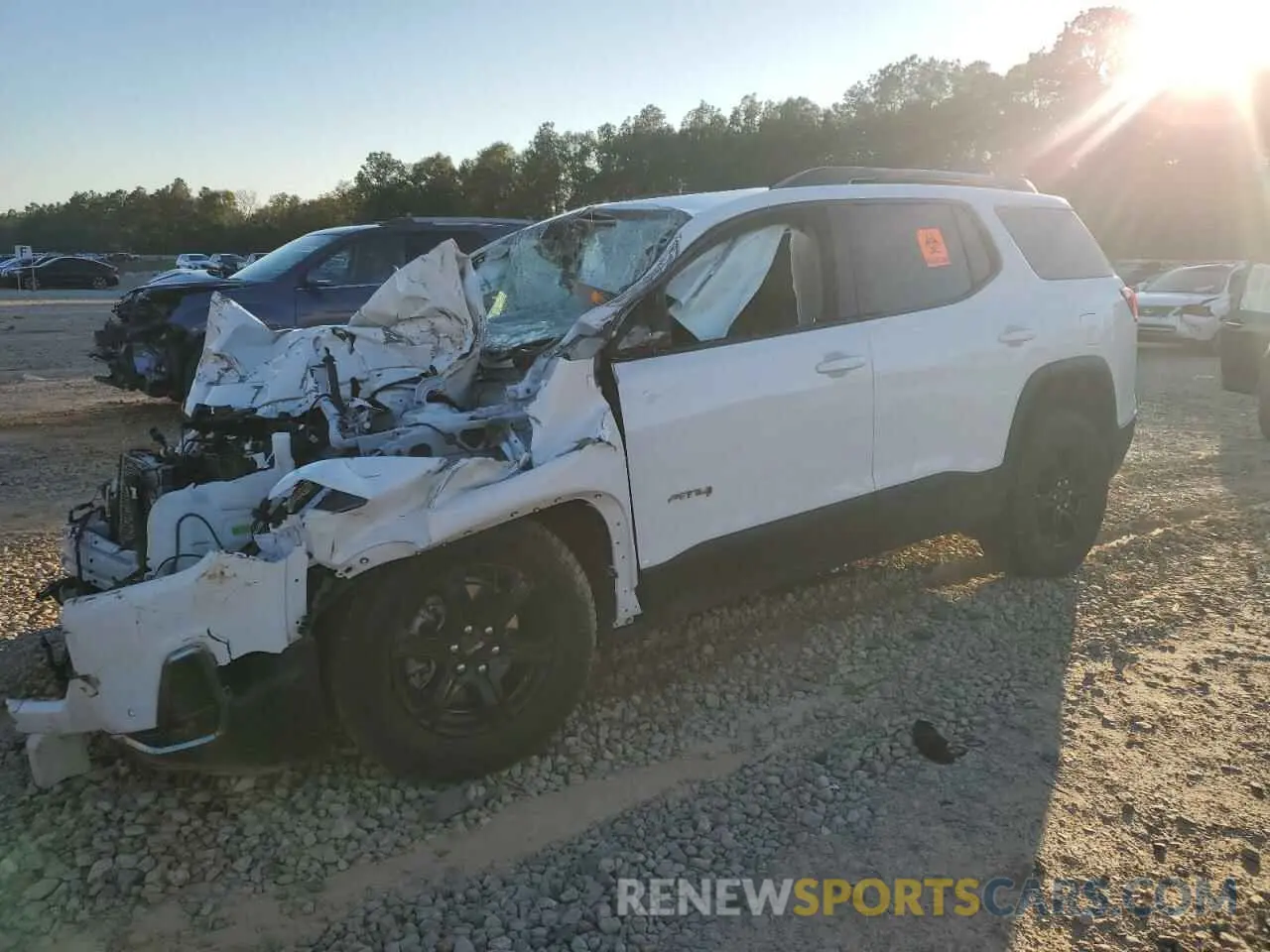 1 Photograph of a damaged car 1GKKNLLS4PZ203816 GMC ACADIA 2023