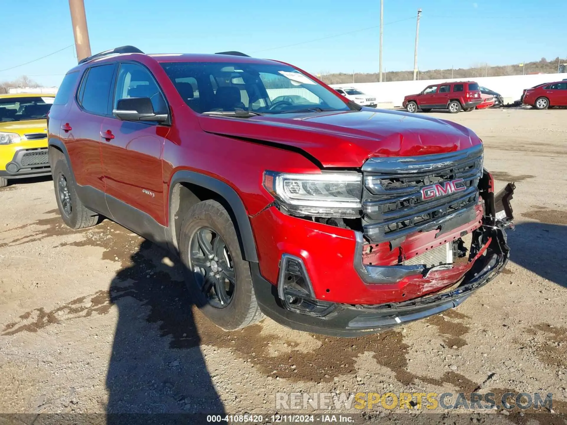 1 Photograph of a damaged car 1GKKNLLS5PZ180580 GMC ACADIA 2023