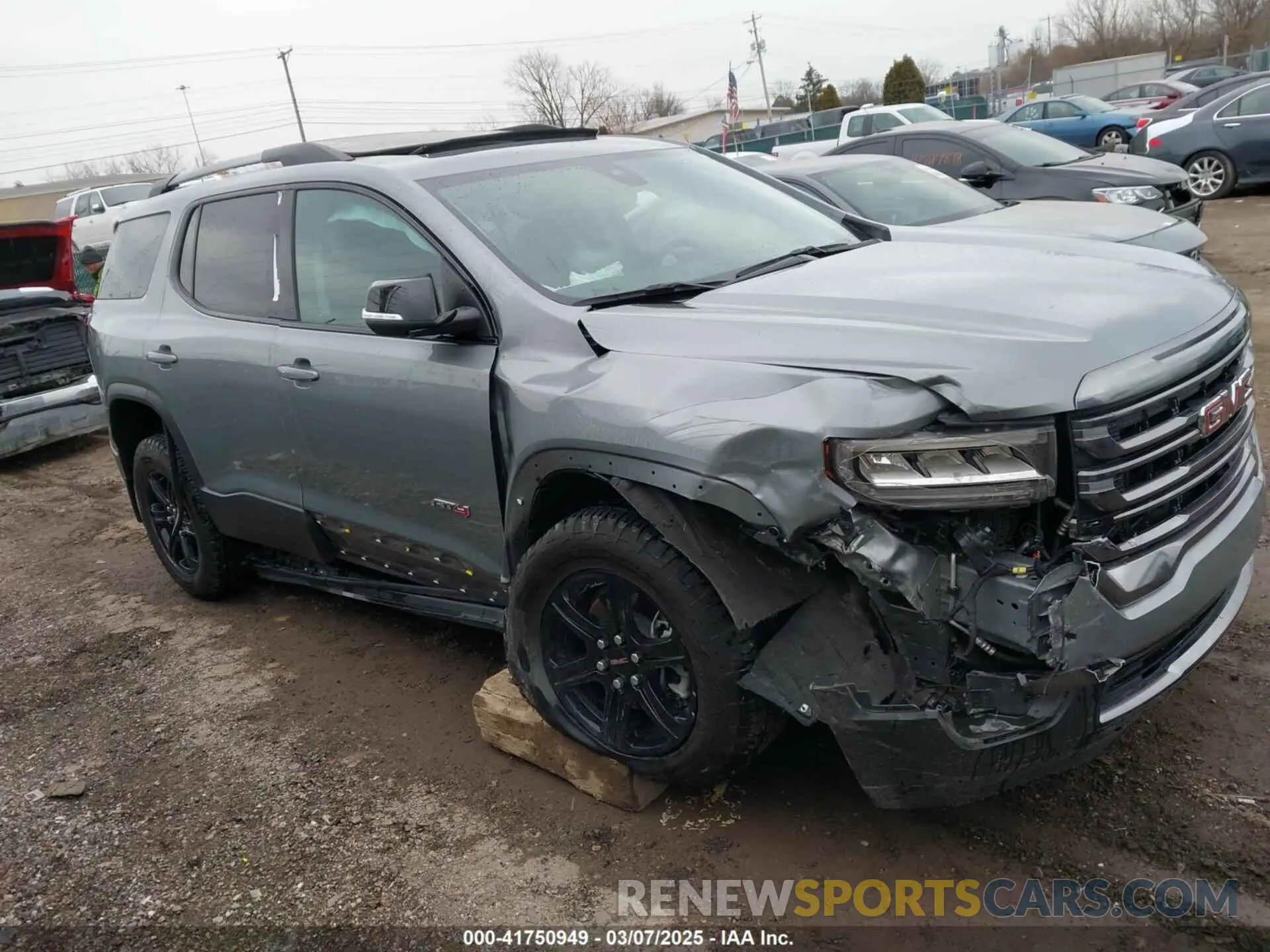 13 Photograph of a damaged car 1GKKNLLS6PZ247218 GMC ACADIA 2023