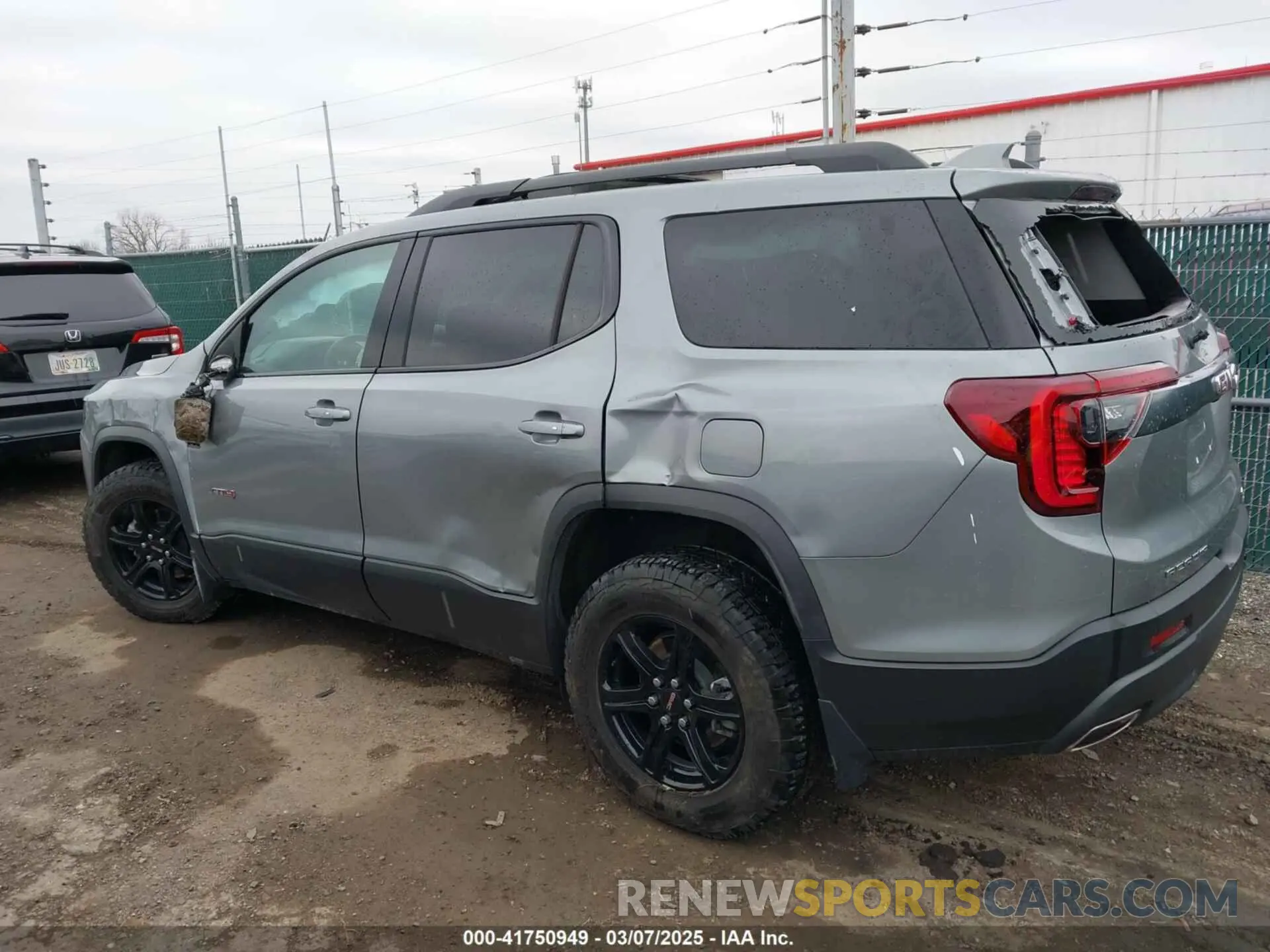14 Photograph of a damaged car 1GKKNLLS6PZ247218 GMC ACADIA 2023