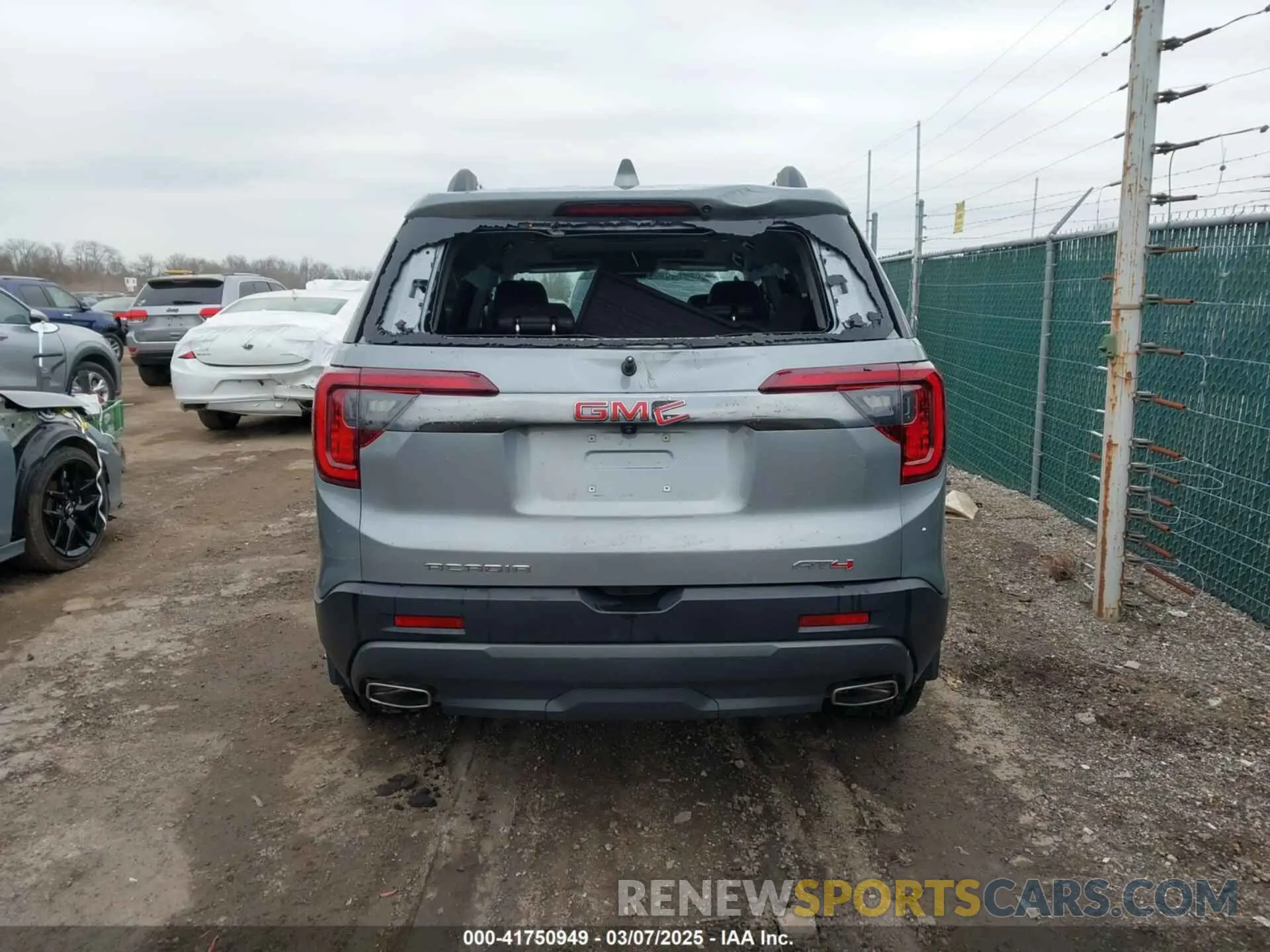16 Photograph of a damaged car 1GKKNLLS6PZ247218 GMC ACADIA 2023