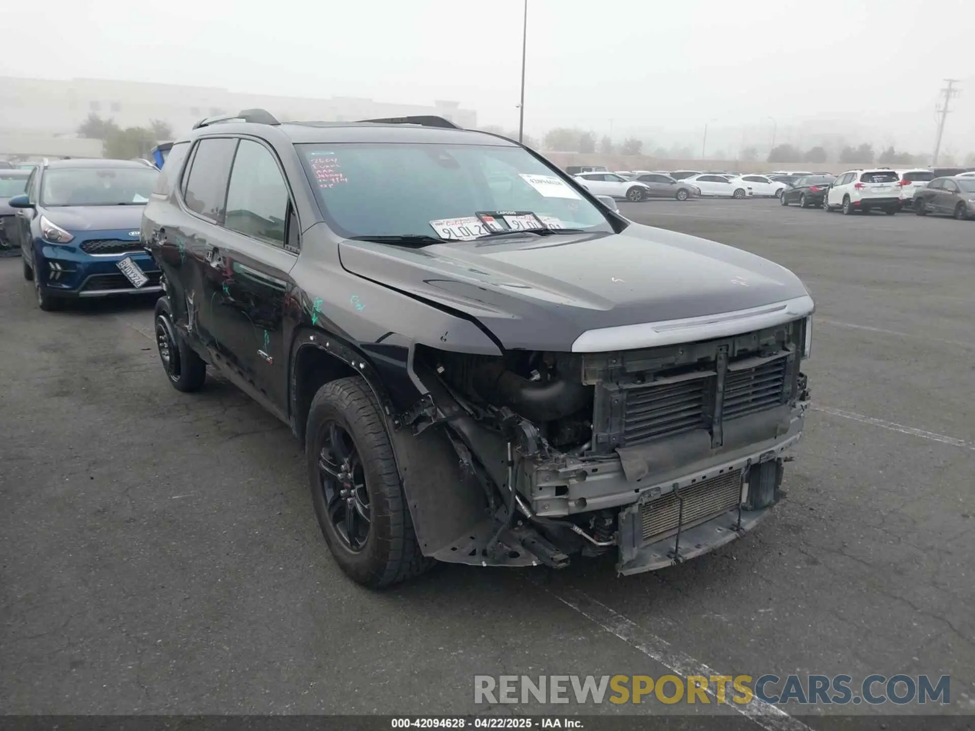 1 Photograph of a damaged car 1GKKNLLS6PZ260146 GMC ACADIA 2023
