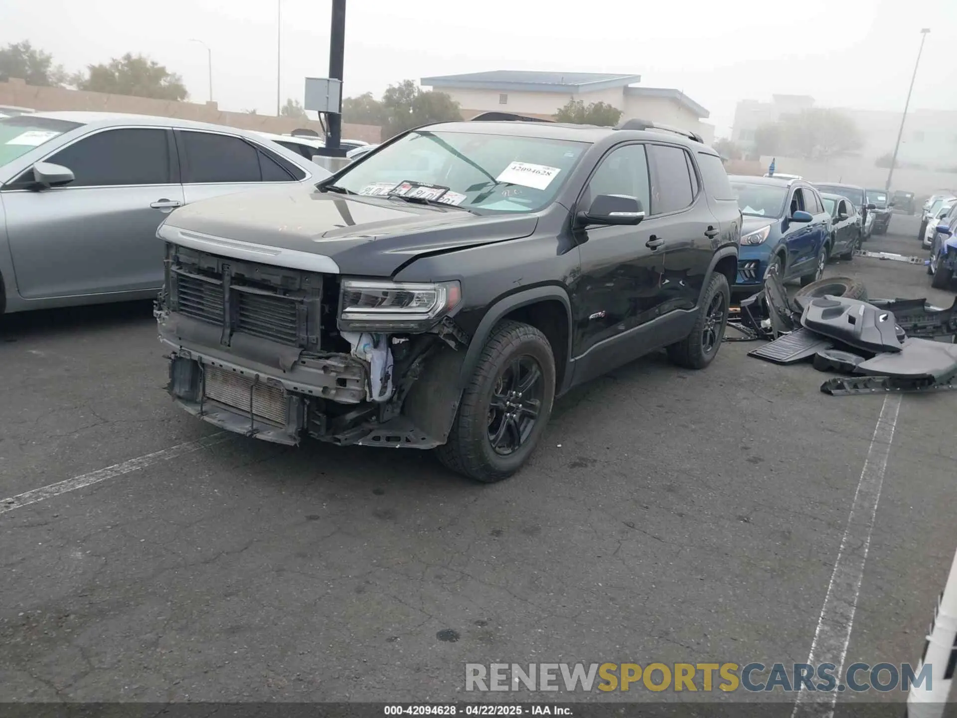 2 Photograph of a damaged car 1GKKNLLS6PZ260146 GMC ACADIA 2023