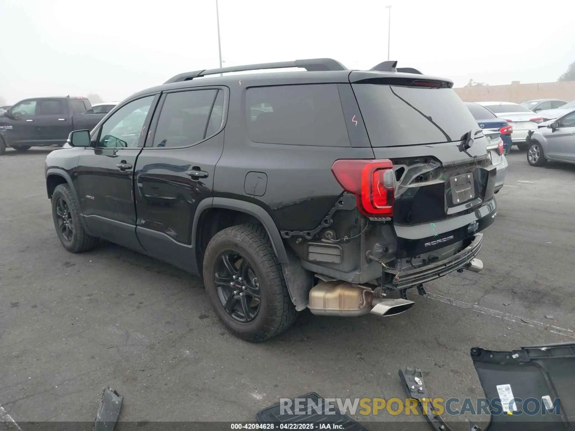 3 Photograph of a damaged car 1GKKNLLS6PZ260146 GMC ACADIA 2023