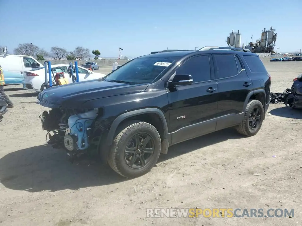 1 Photograph of a damaged car 1GKKNLLS8PZ141479 GMC ACADIA 2023