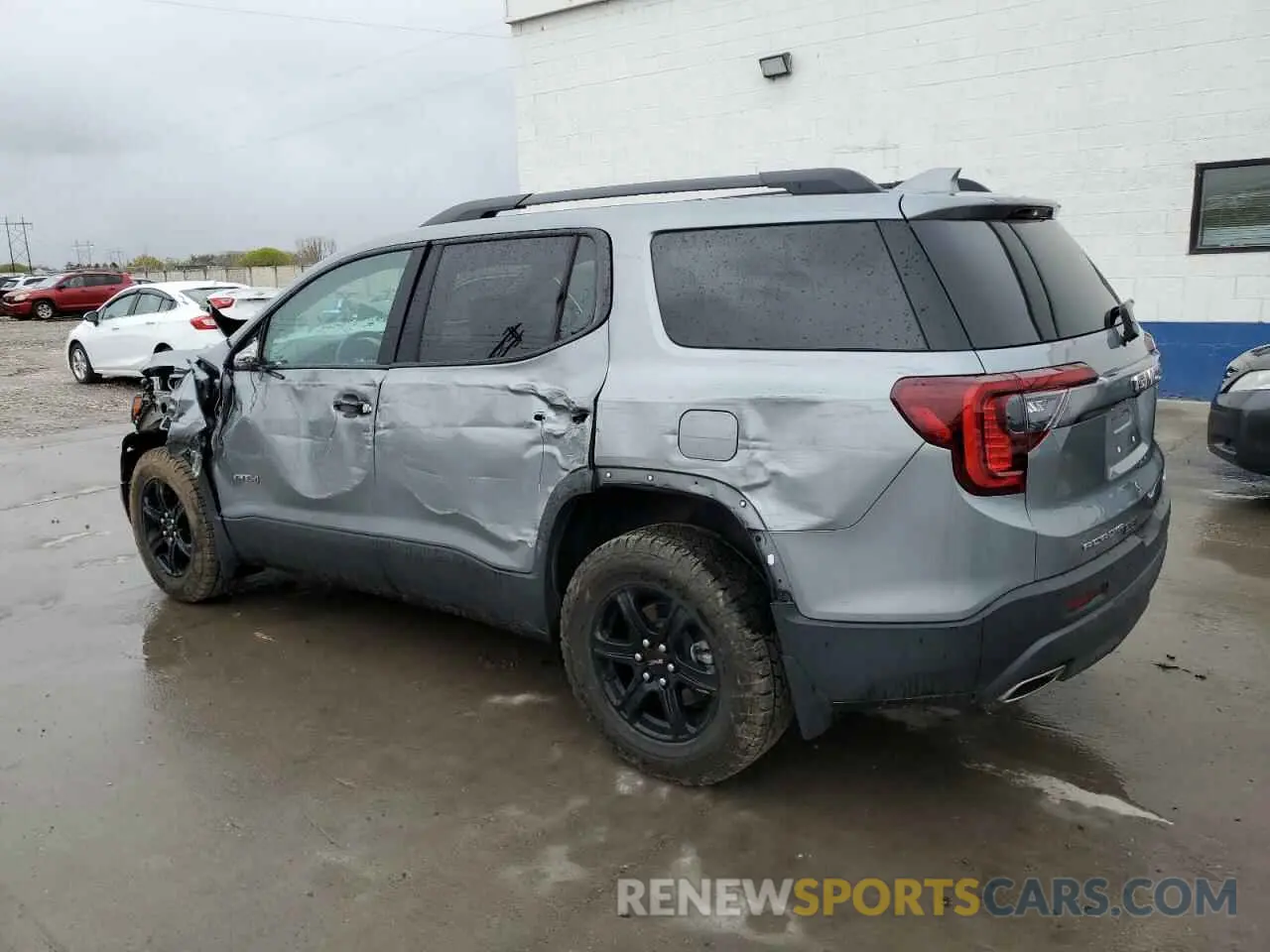 2 Photograph of a damaged car 1GKKNLLS8PZ249326 GMC ACADIA 2023