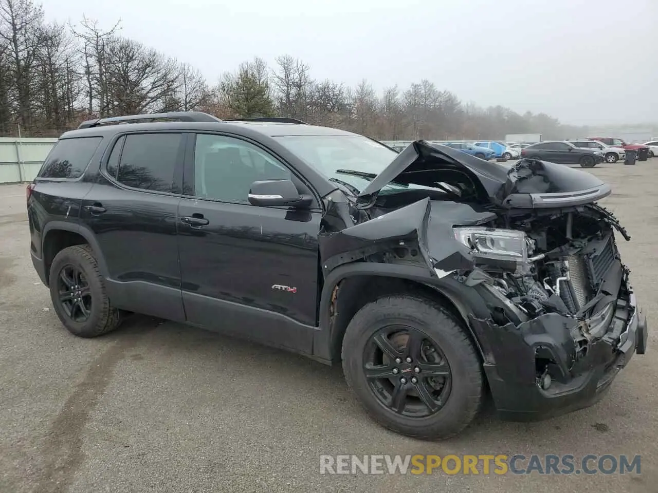 4 Photograph of a damaged car 1GKKNLLS9PZ247245 GMC ACADIA 2023