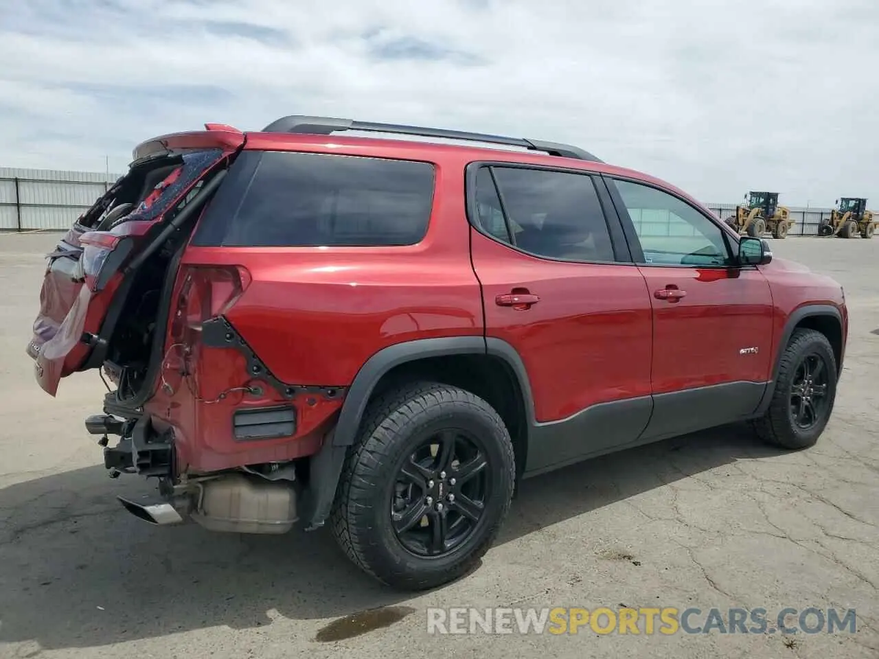 3 Photograph of a damaged car 1GKKNLLS9PZ254387 GMC ACADIA 2023