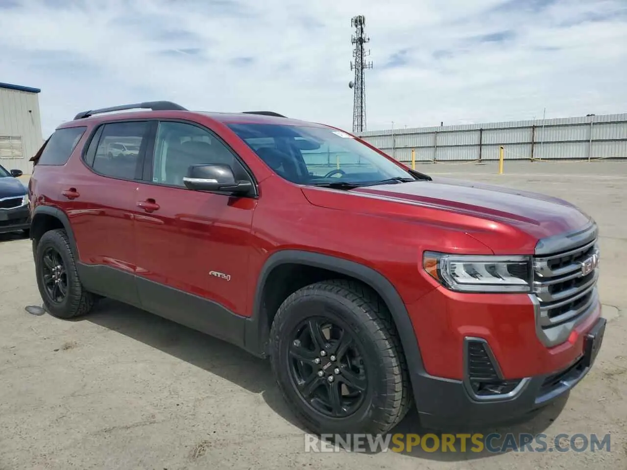 4 Photograph of a damaged car 1GKKNLLS9PZ254387 GMC ACADIA 2023