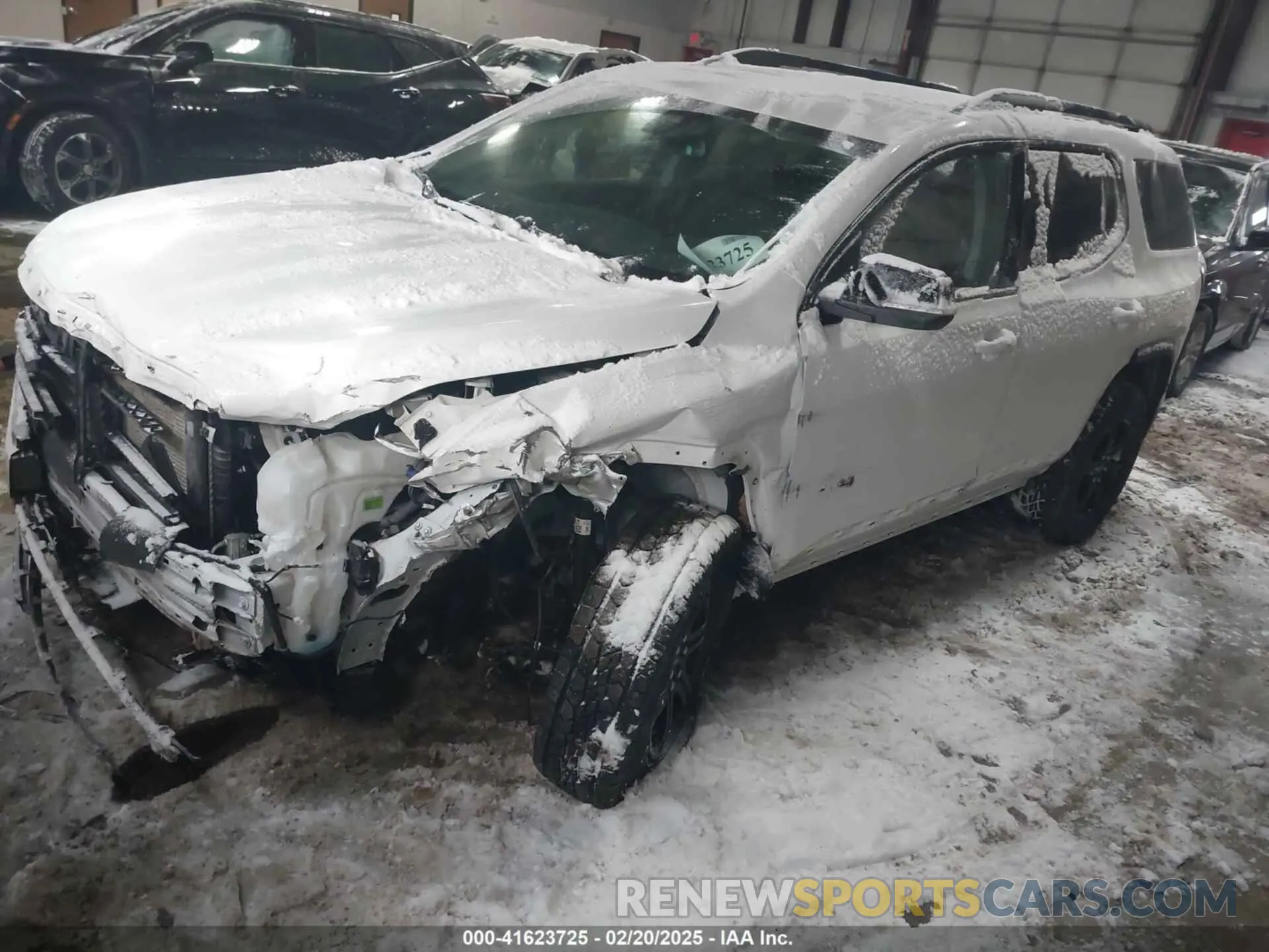 2 Photograph of a damaged car 1GKKNLLSXPZ256696 GMC ACADIA 2023