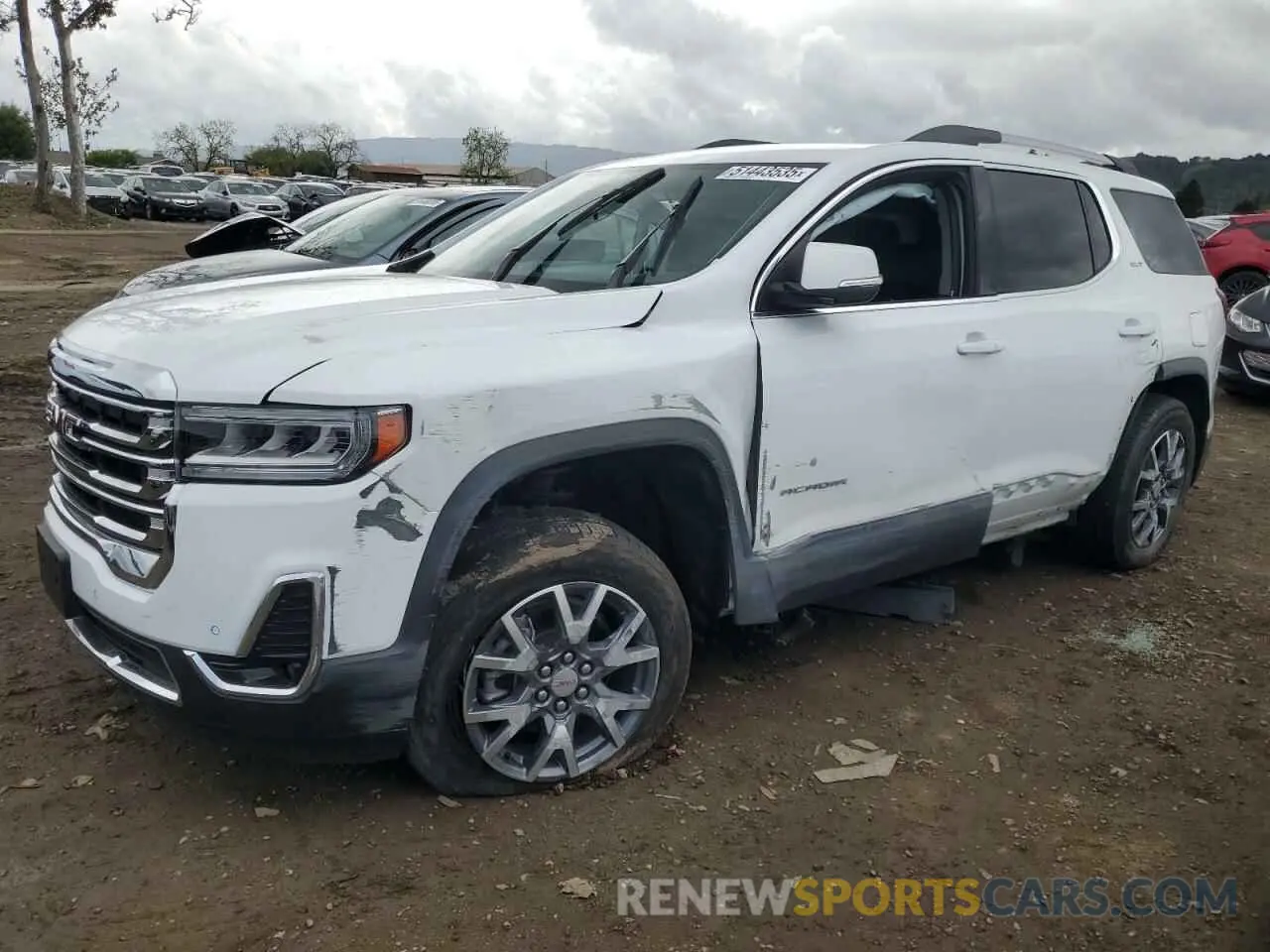 1 Photograph of a damaged car 1GKKNML40PZ126966 GMC ACADIA 2023
