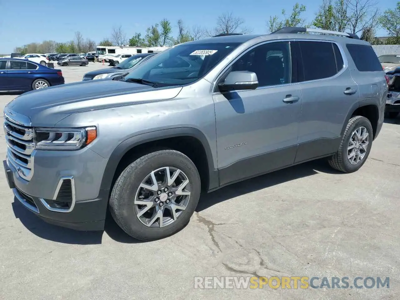 1 Photograph of a damaged car 1GKKNML40PZ231698 GMC ACADIA 2023