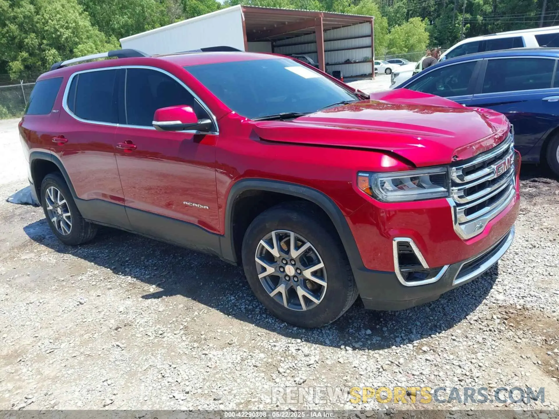 1 Photograph of a damaged car 1GKKNML41PZ226123 GMC ACADIA 2023