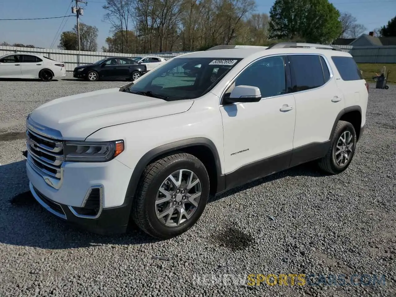 1 Photograph of a damaged car 1GKKNML41PZ238143 GMC ACADIA 2023