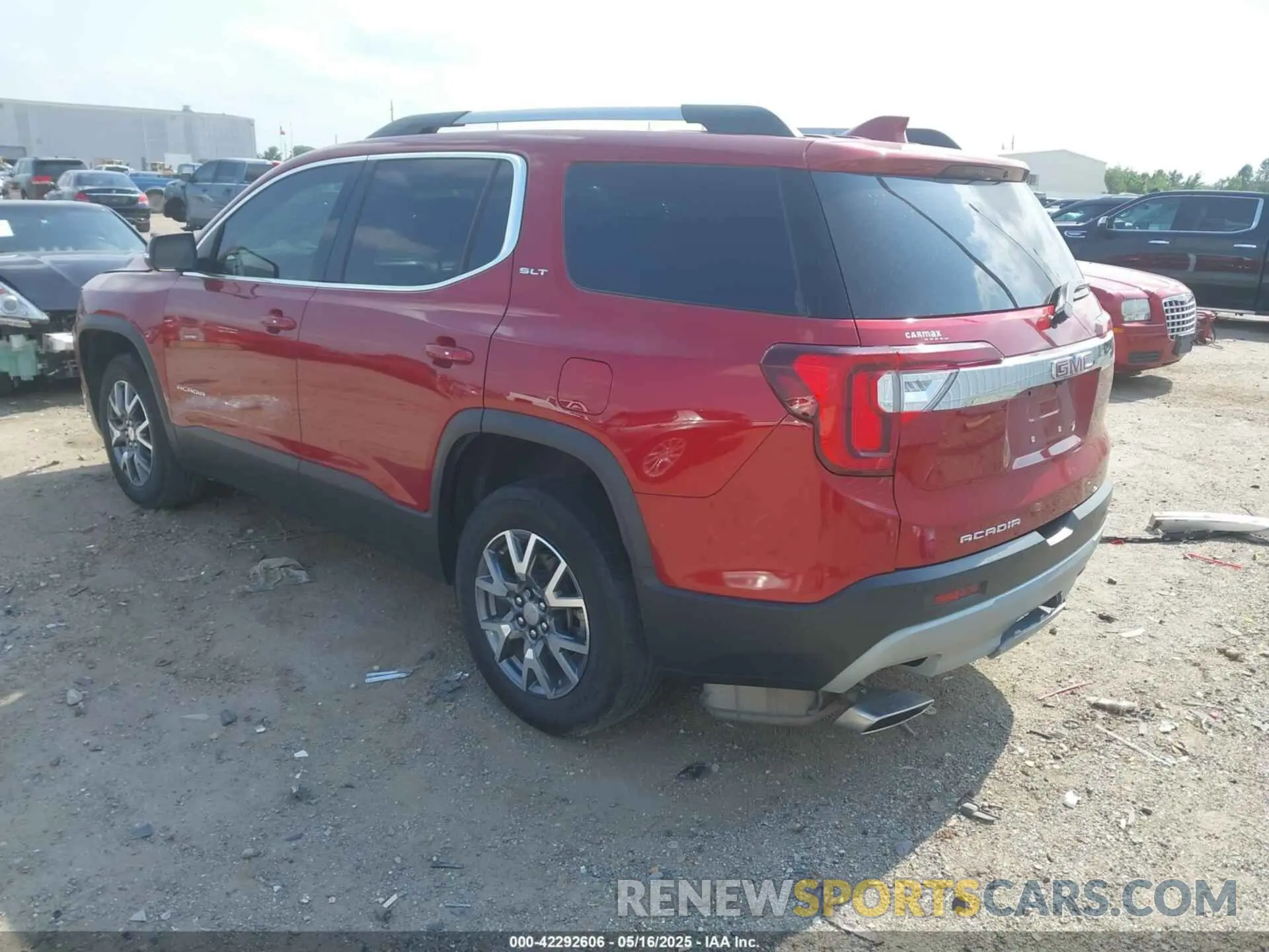 3 Photograph of a damaged car 1GKKNML42PZ173612 GMC ACADIA 2023