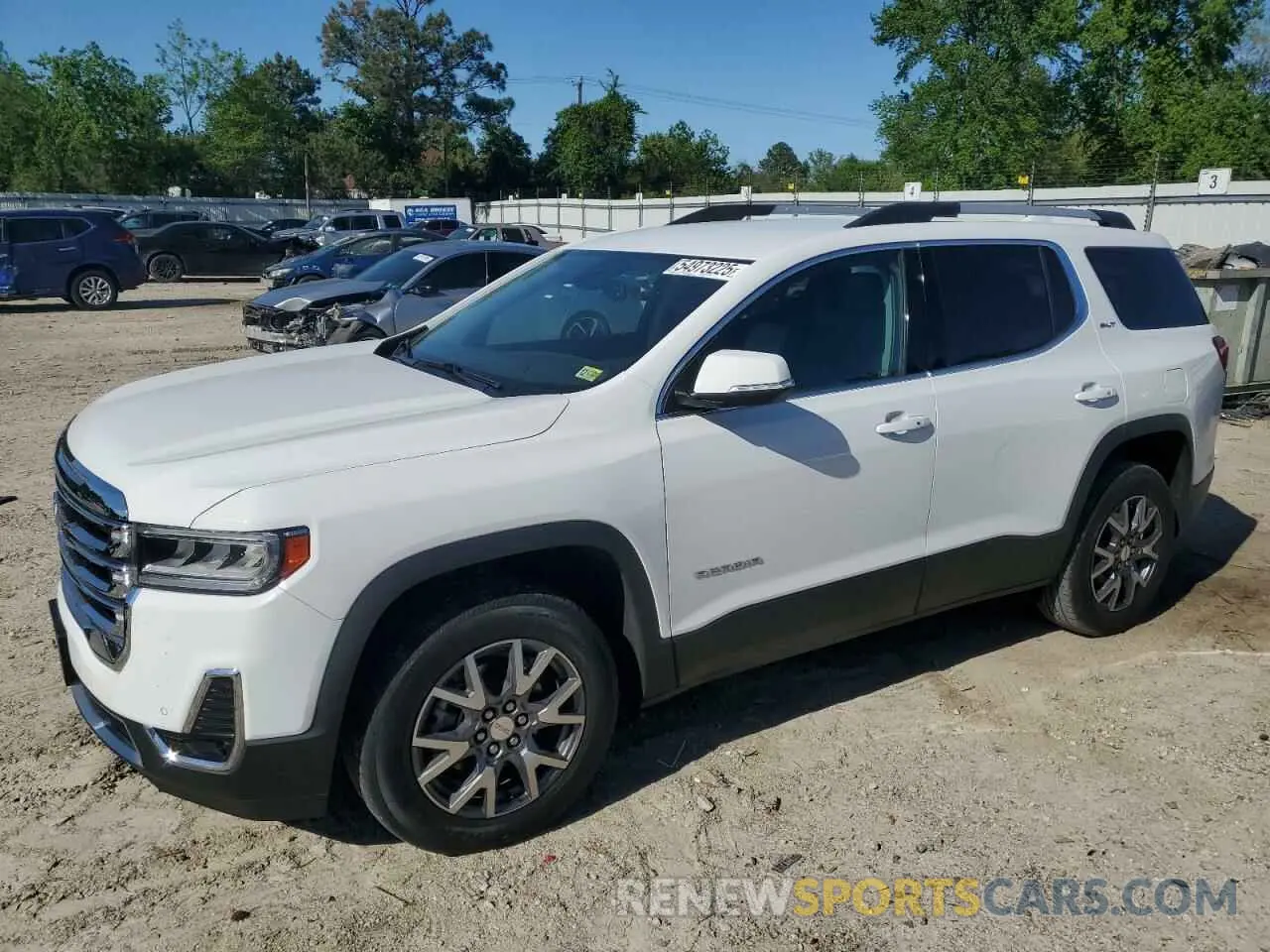 1 Photograph of a damaged car 1GKKNML43PZ117159 GMC ACADIA 2023