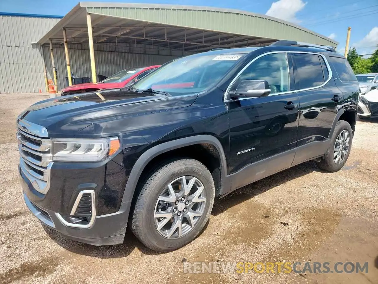 1 Photograph of a damaged car 1GKKNML44PZ236838 GMC ACADIA 2023