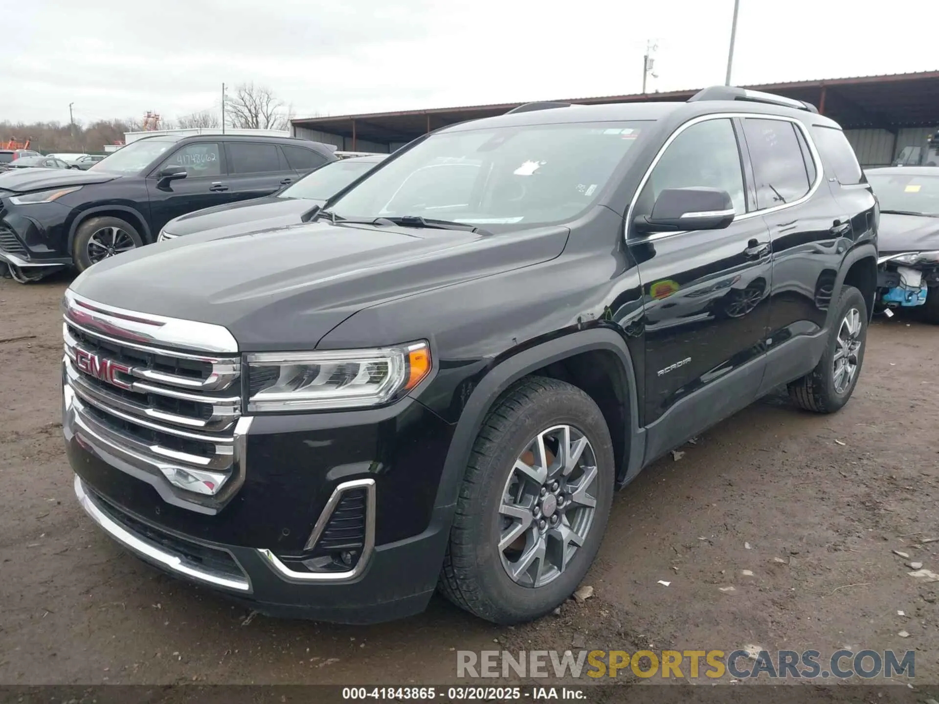2 Photograph of a damaged car 1GKKNML45PZ185835 GMC ACADIA 2023