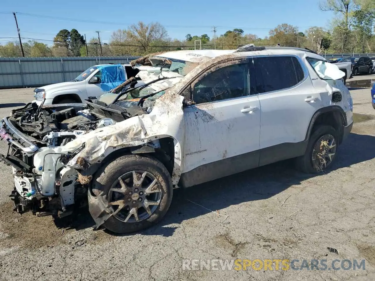 1 Photograph of a damaged car 1GKKNML45PZ237626 GMC ACADIA 2023