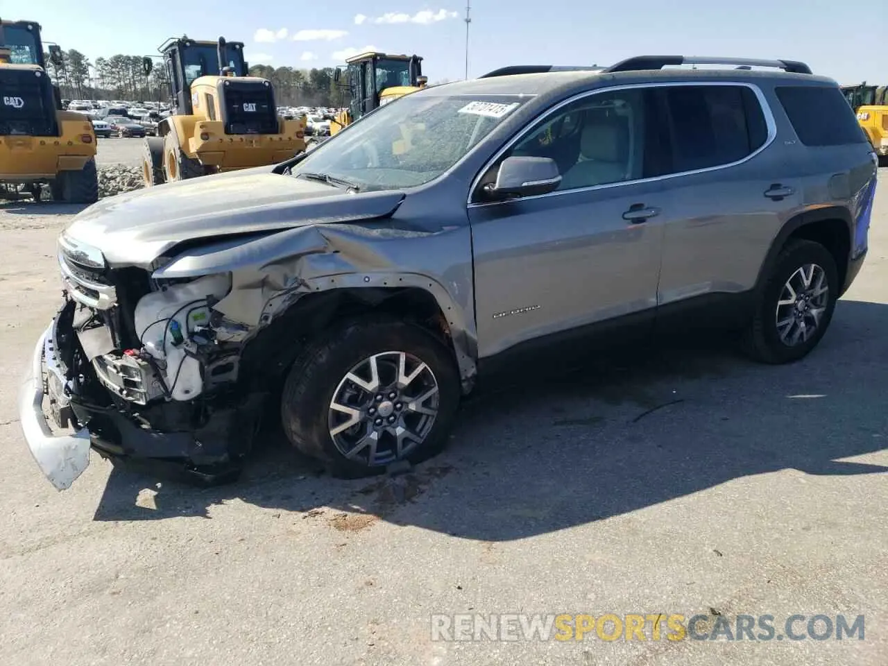 1 Photograph of a damaged car 1GKKNML45PZ238906 GMC ACADIA 2023