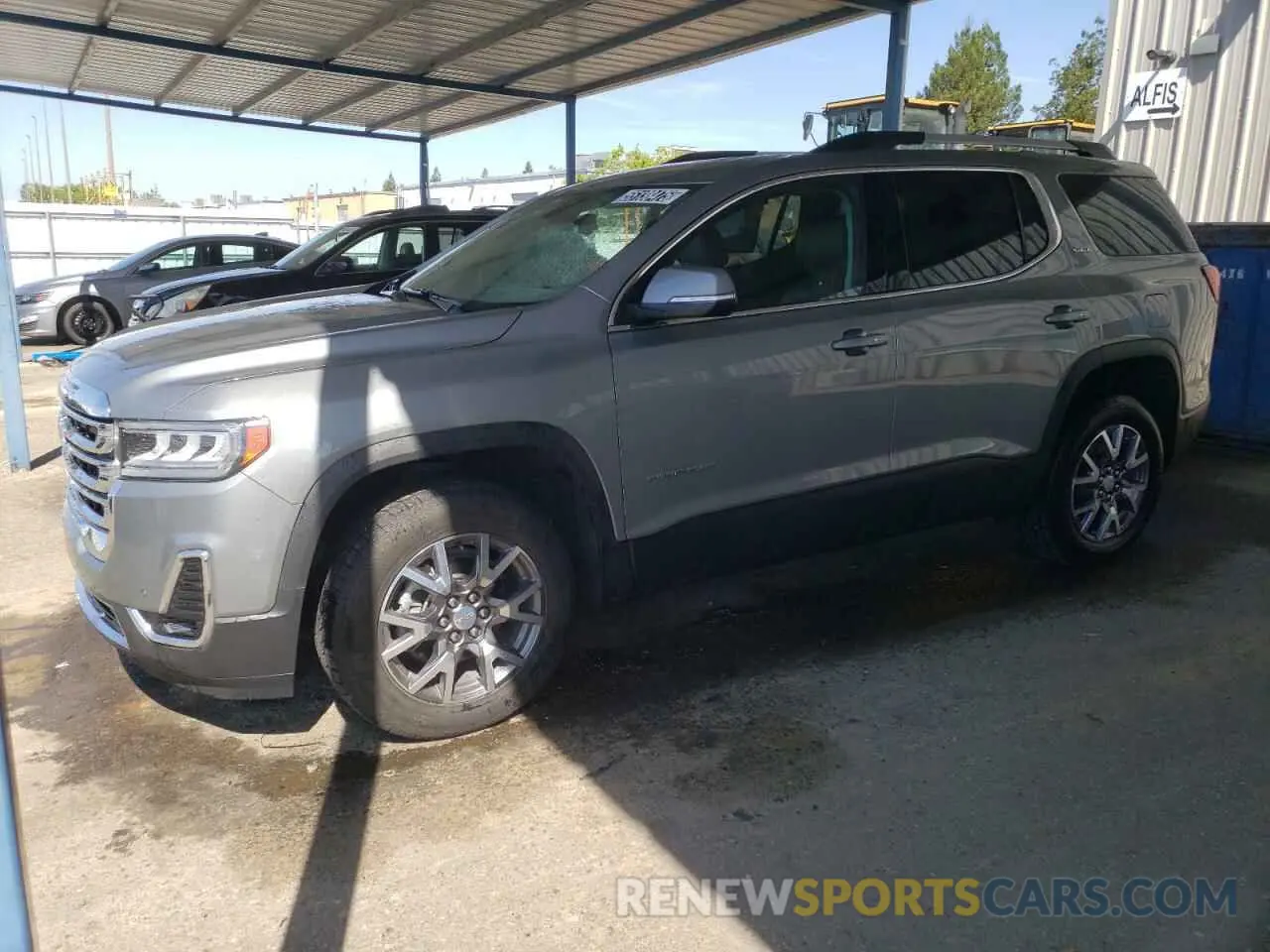 1 Photograph of a damaged car 1GKKNML46PZ116152 GMC ACADIA 2023