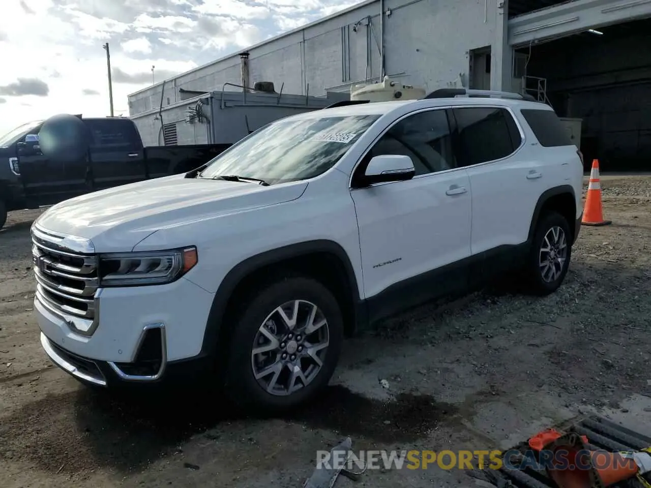 1 Photograph of a damaged car 1GKKNML46PZ148504 GMC ACADIA 2023