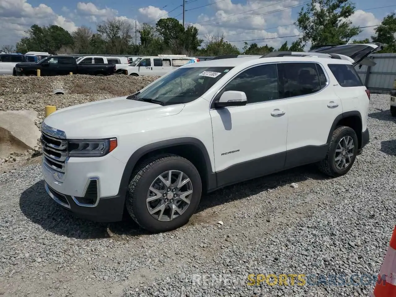 1 Photograph of a damaged car 1GKKNML46PZ155713 GMC ACADIA 2023