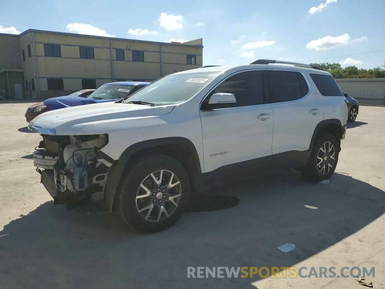1 Photograph of a damaged car 1GKKNML48PZ238074 GMC ACADIA 2023