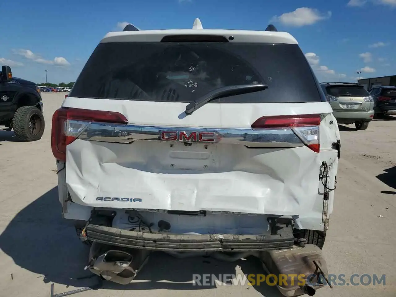 6 Photograph of a damaged car 1GKKNML48PZ238074 GMC ACADIA 2023