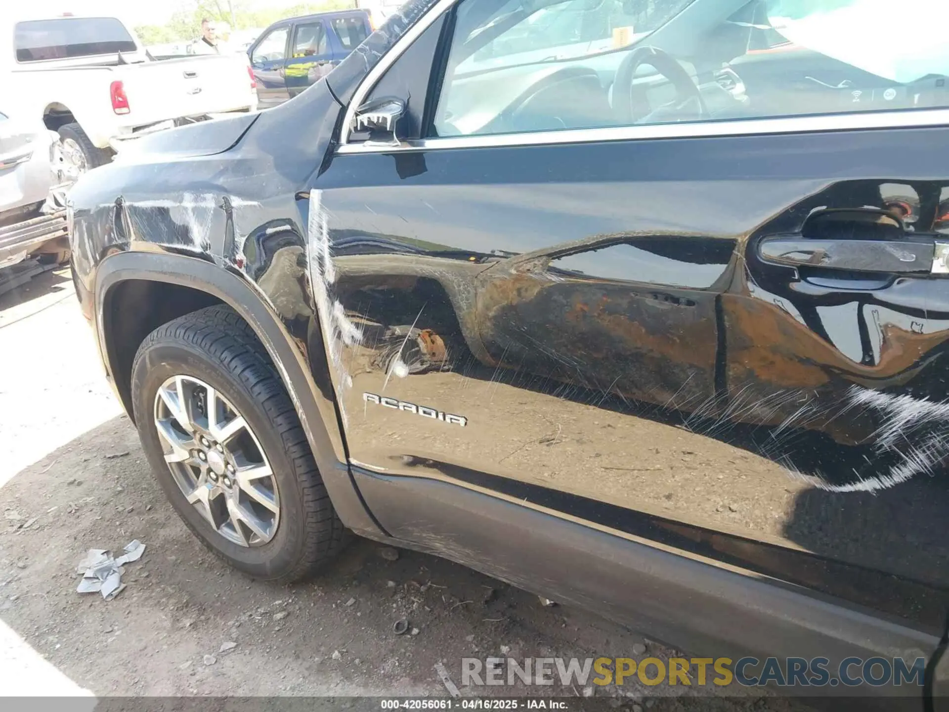 6 Photograph of a damaged car 1GKKNML4XPZ223446 GMC ACADIA 2023