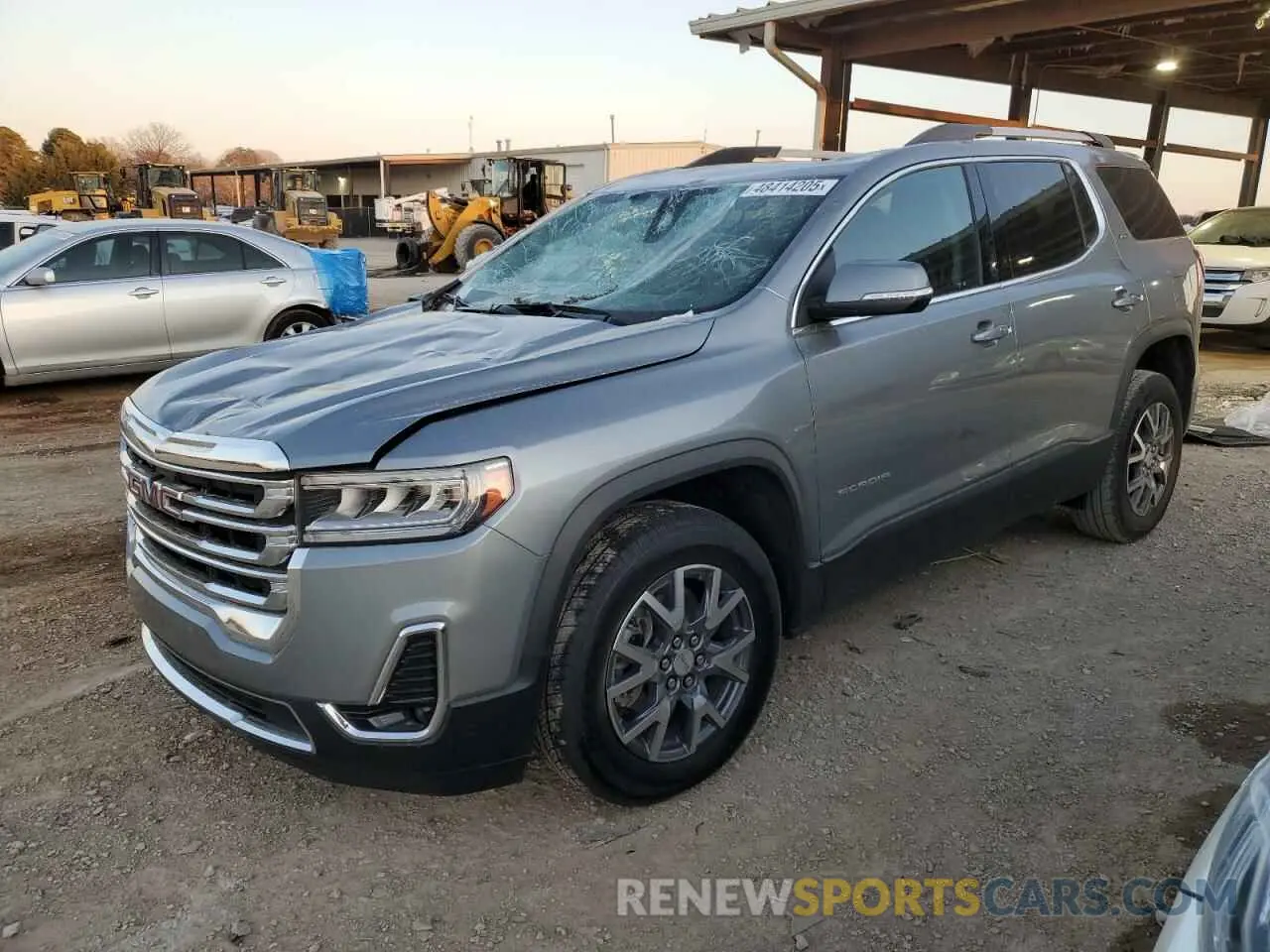 1 Photograph of a damaged car 1GKKNMLS0PZ224605 GMC ACADIA 2023