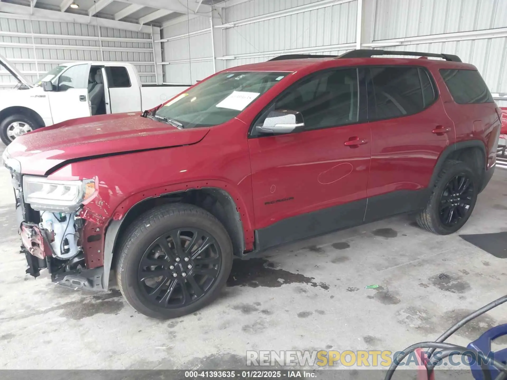 2 Photograph of a damaged car 1GKKNMLS4PZ174923 GMC ACADIA 2023