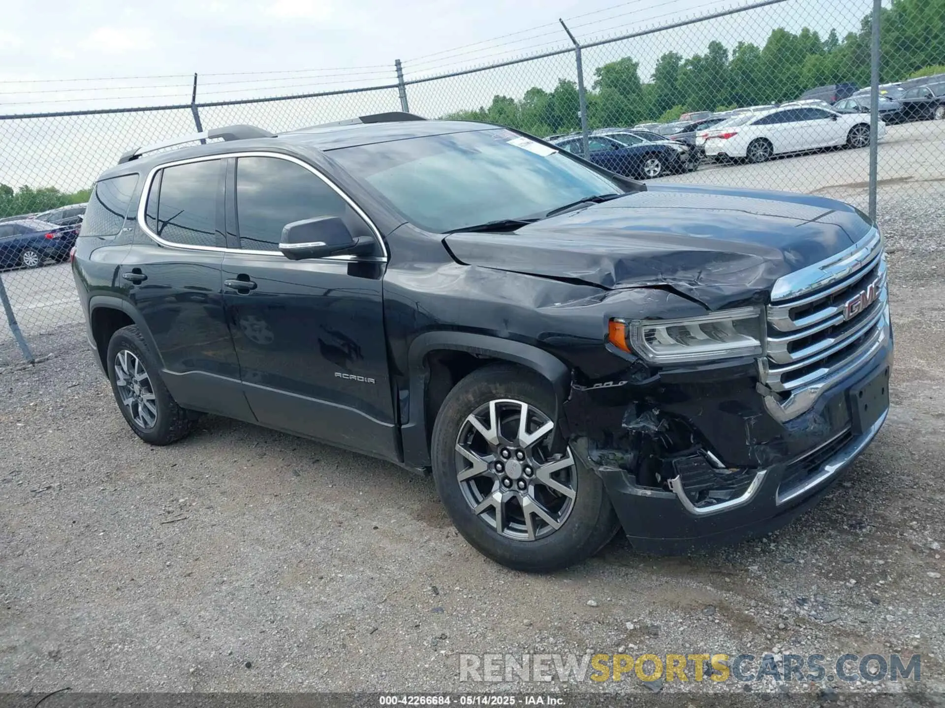 1 Photograph of a damaged car 1GKKNMLS5PZ251525 GMC ACADIA 2023