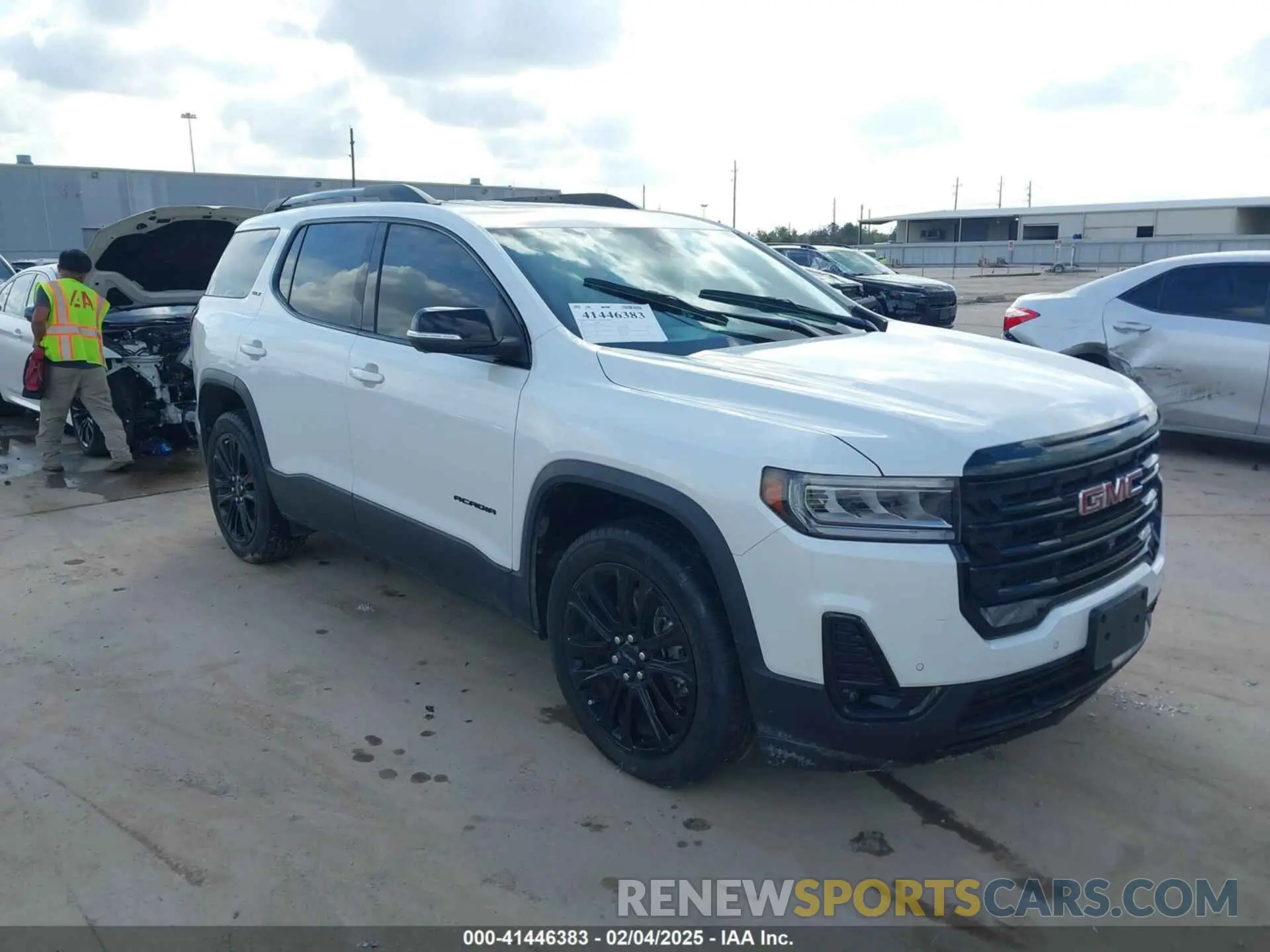 1 Photograph of a damaged car 1GKKNMLS7PZ189299 GMC ACADIA 2023