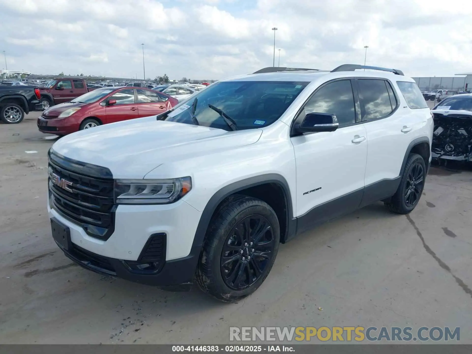 2 Photograph of a damaged car 1GKKNMLS7PZ189299 GMC ACADIA 2023