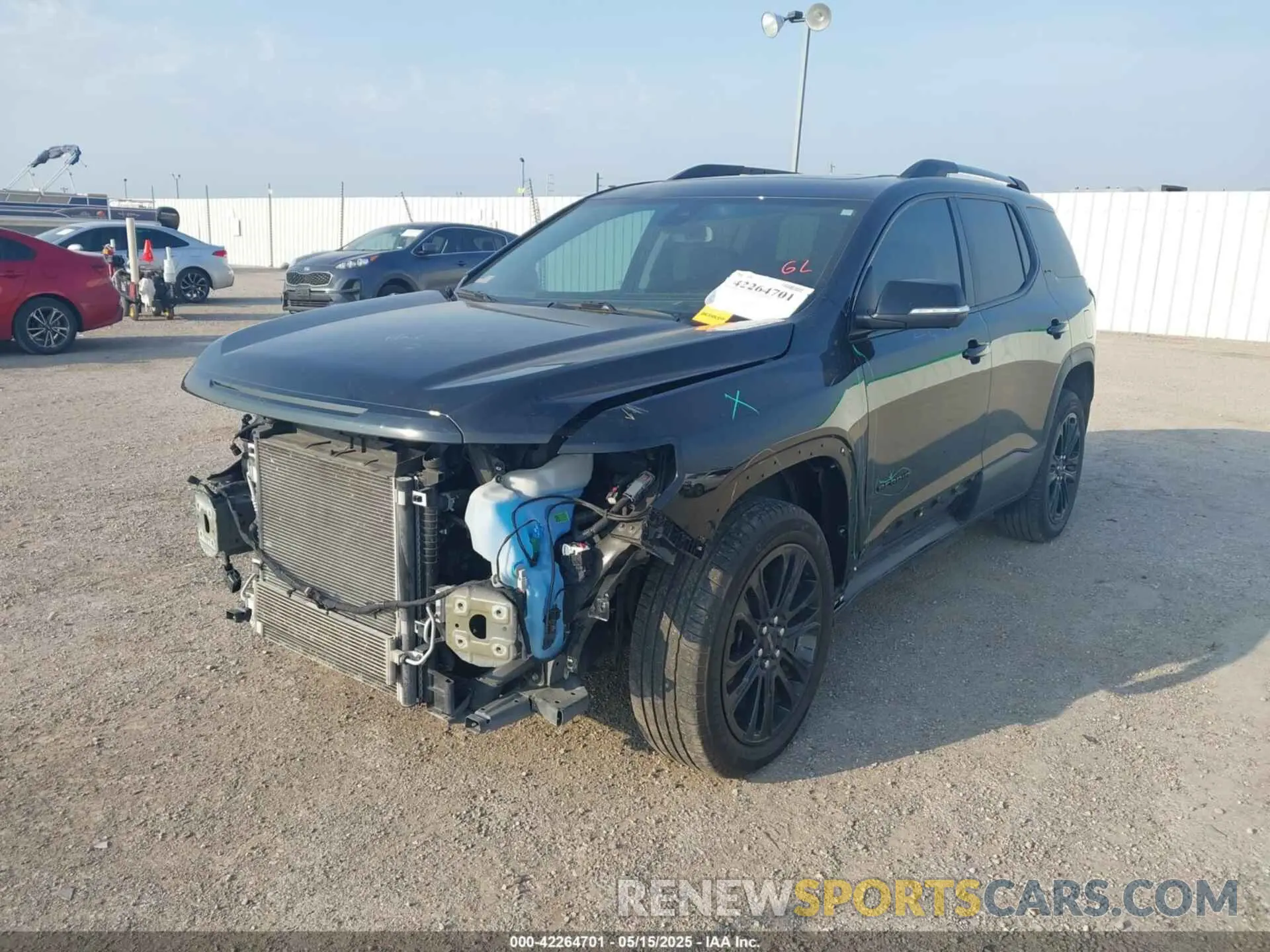 2 Photograph of a damaged car 1GKKNMLS8PZ253608 GMC ACADIA 2023