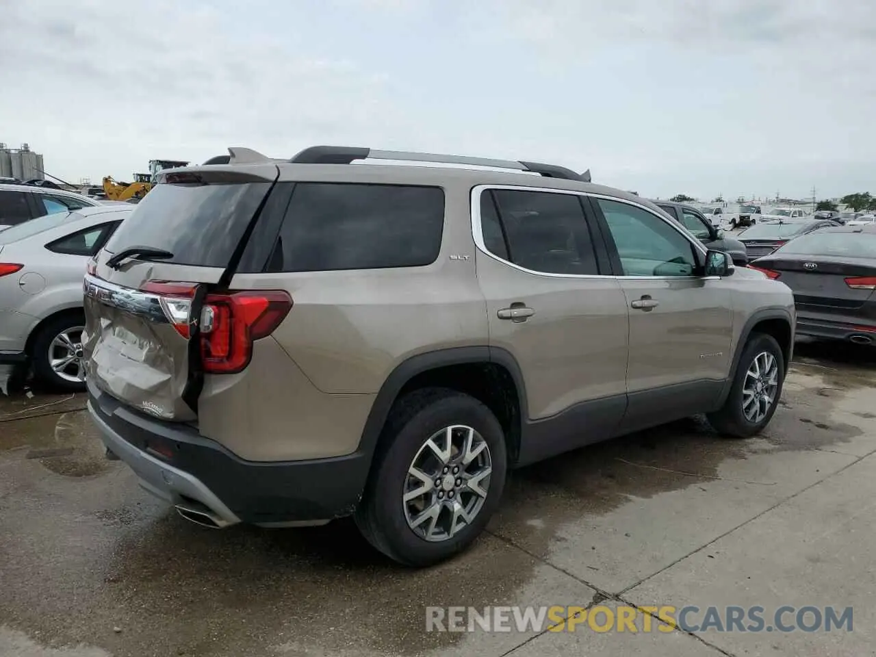 3 Photograph of a damaged car 1GKKNMLSXPZ175185 GMC ACADIA 2023