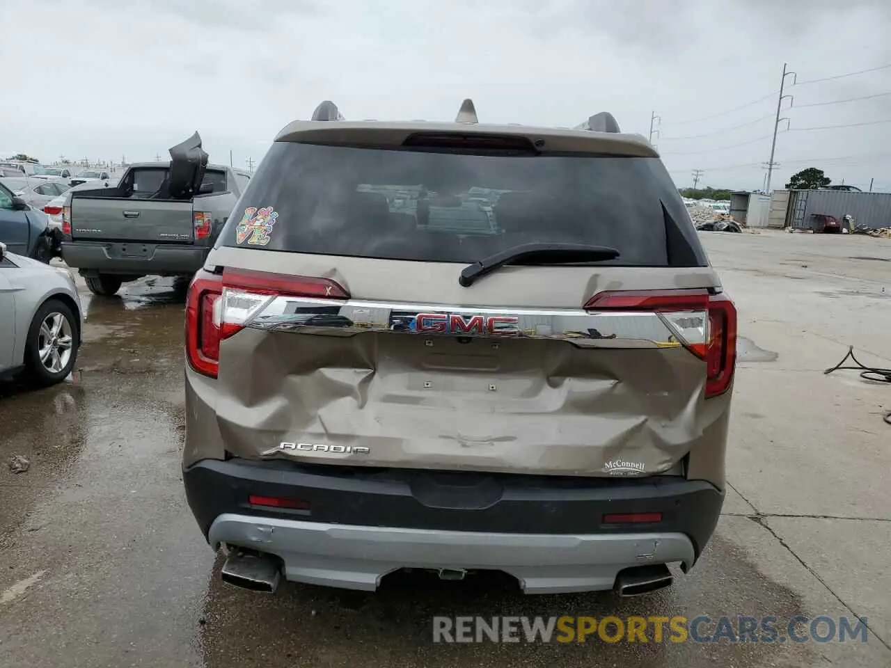 6 Photograph of a damaged car 1GKKNMLSXPZ175185 GMC ACADIA 2023