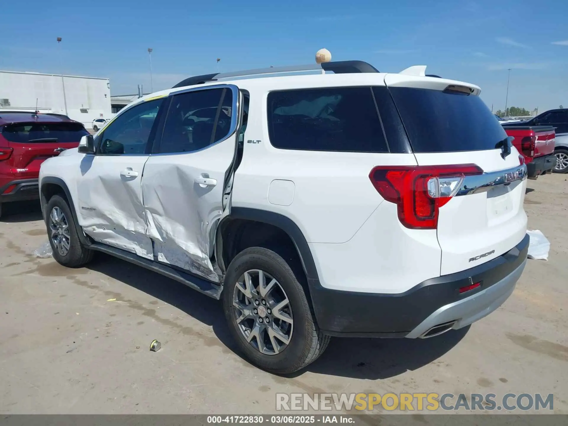 3 Photograph of a damaged car 1GKKNMLSXPZ254548 GMC ACADIA 2023
