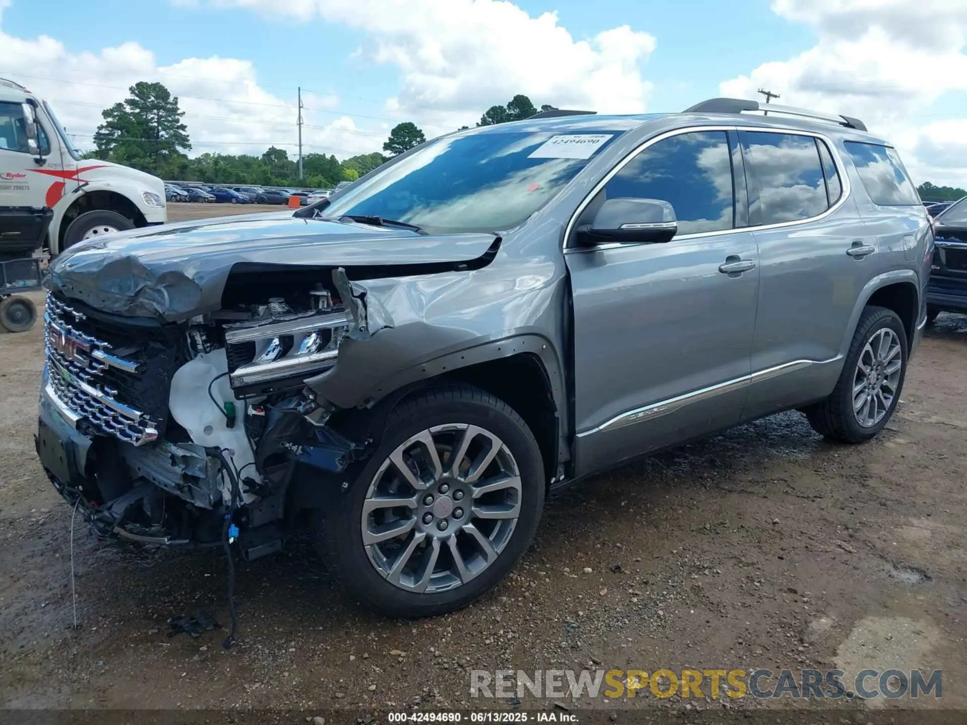 2 Photograph of a damaged car 1GKKNPLS0PZ232768 GMC ACADIA 2023