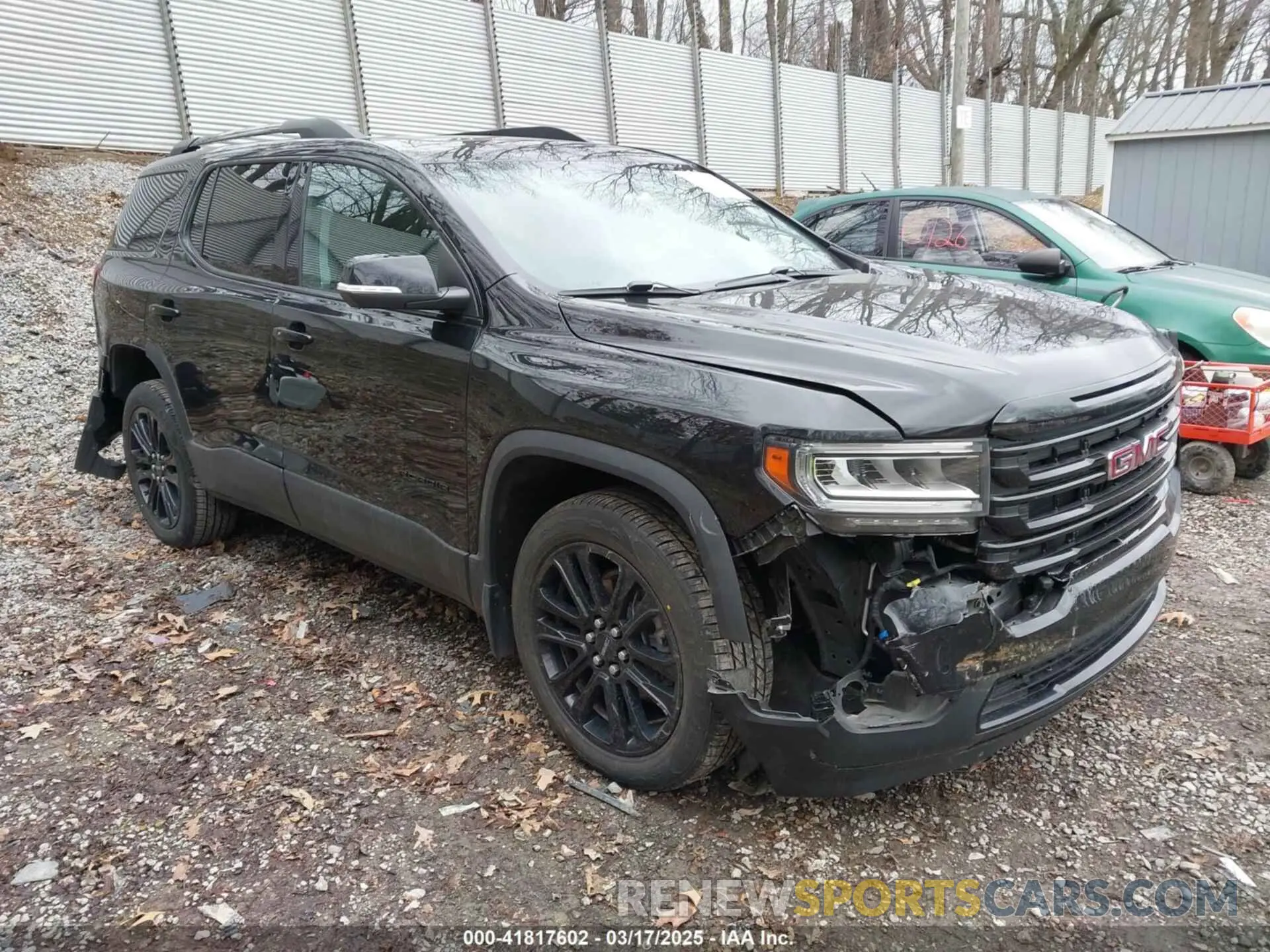 1 Photograph of a damaged car 1GKKNRL40PZ104463 GMC ACADIA 2023
